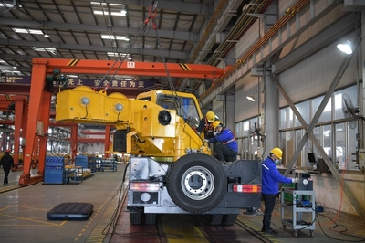 安徽柳工起重機(jī)主導(dǎo)產(chǎn)品市場占有率全國第四